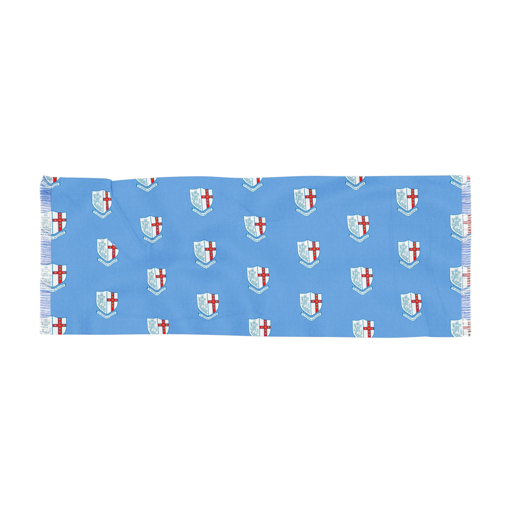 The St. Georges Scarf – Lightweight England Cross Pattern Fashion Scarf