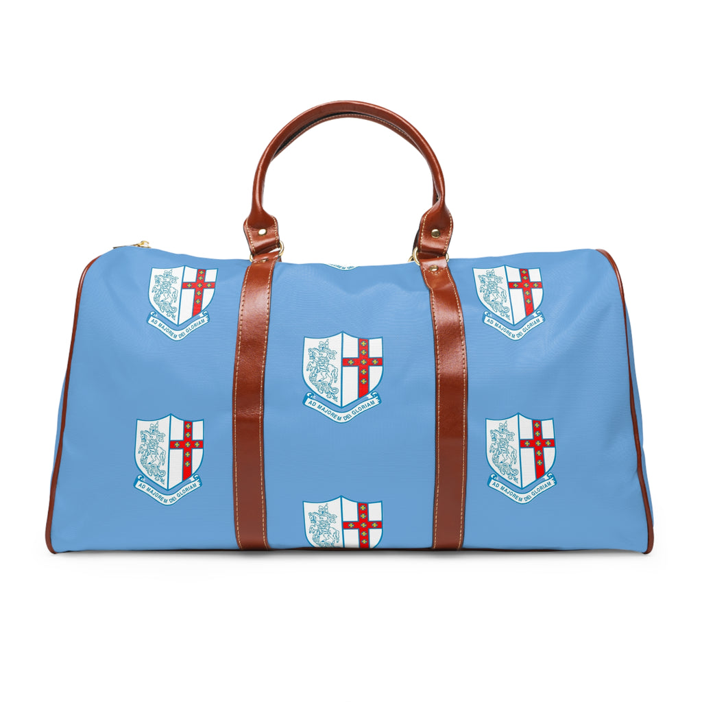Light Blue Waterproof Travel Bag