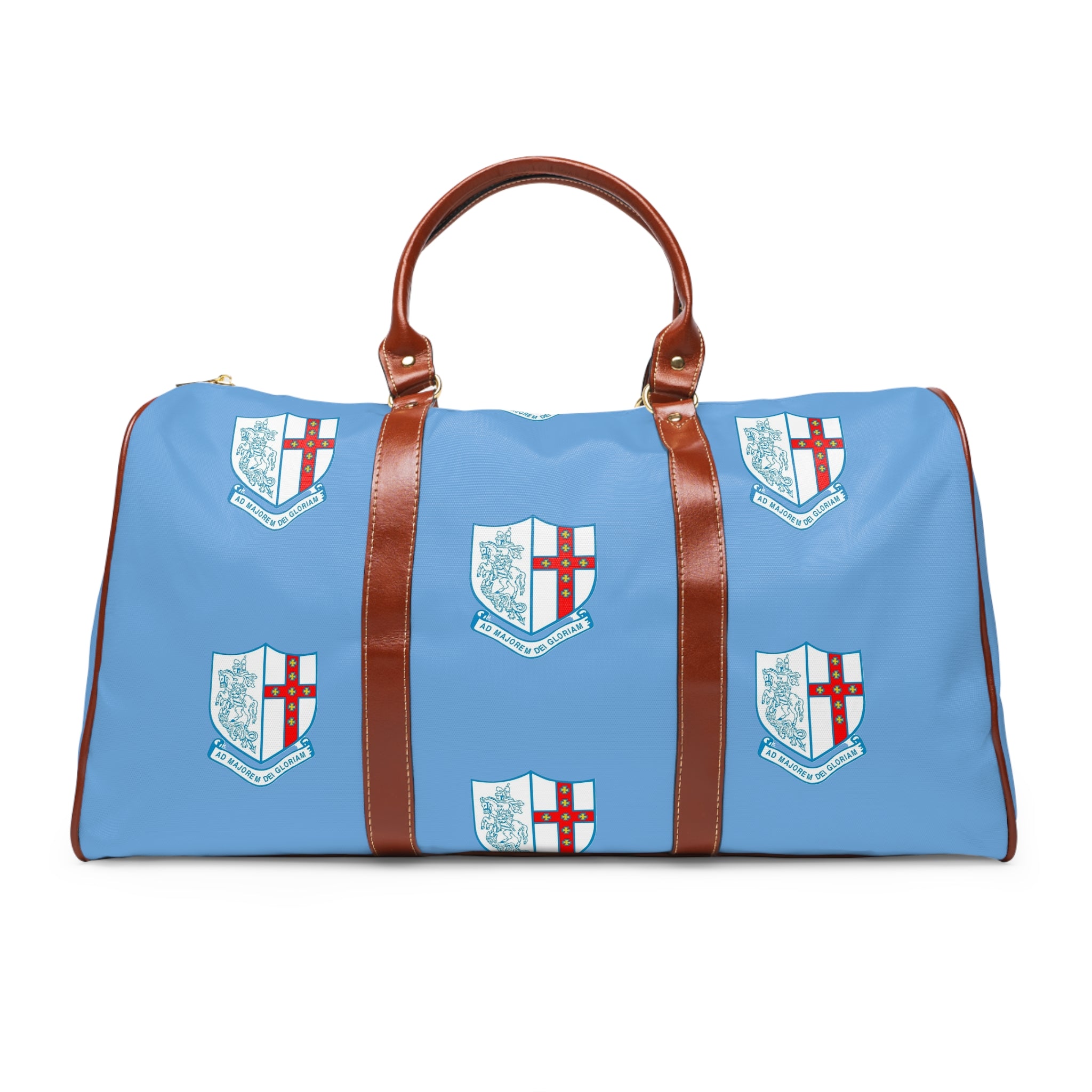 Light Blue Waterproof Travel Bag