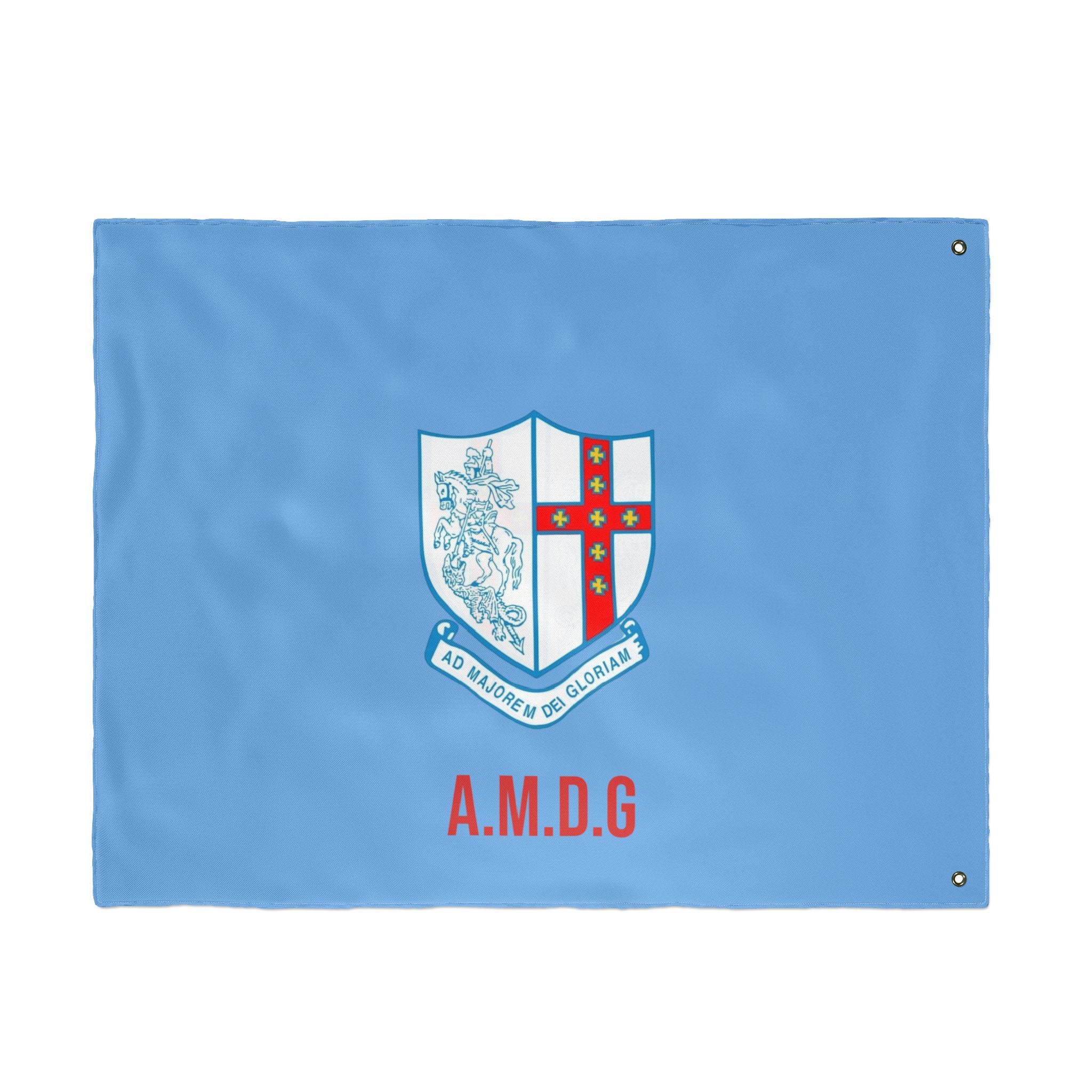 Double-Sided Flag — ST. Georges Crest Flag