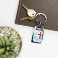 Rectangle Keyring