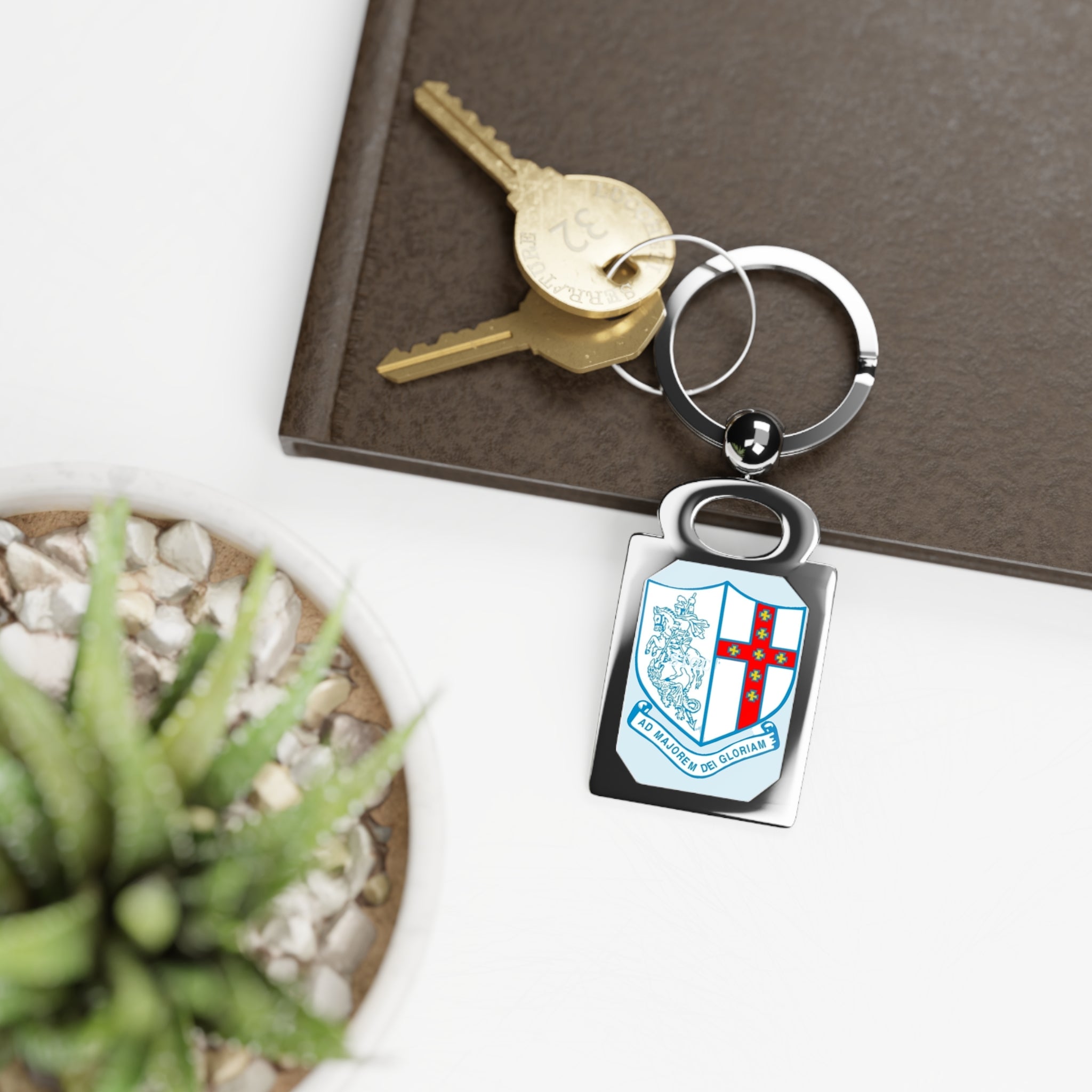 Rectangle Keyring