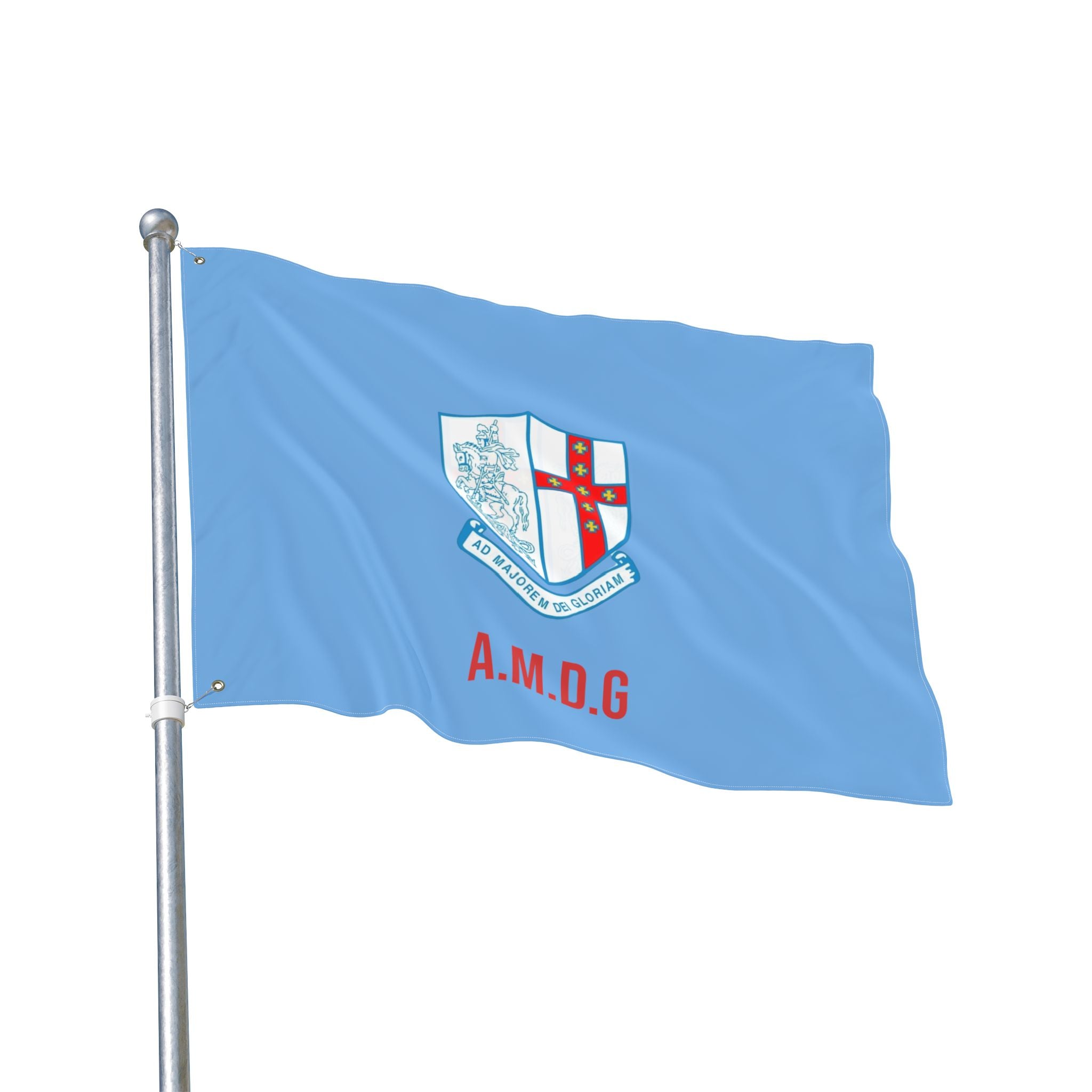 Double-Sided Flag — ST. Georges Crest Flag