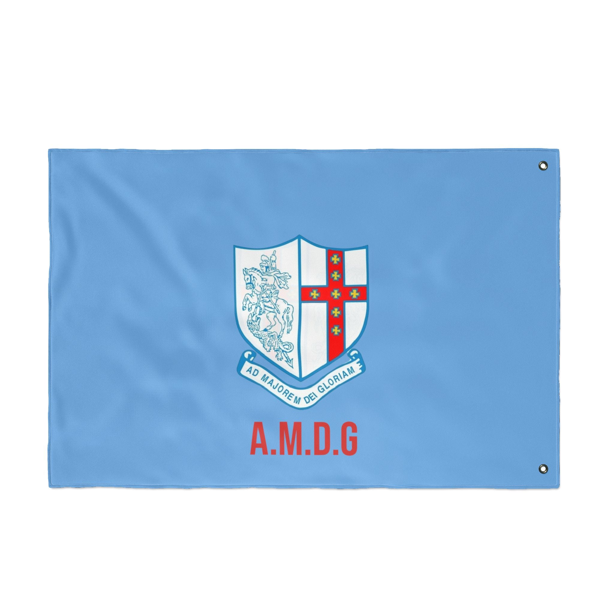Double-Sided Flag — ST. Georges Crest Flag