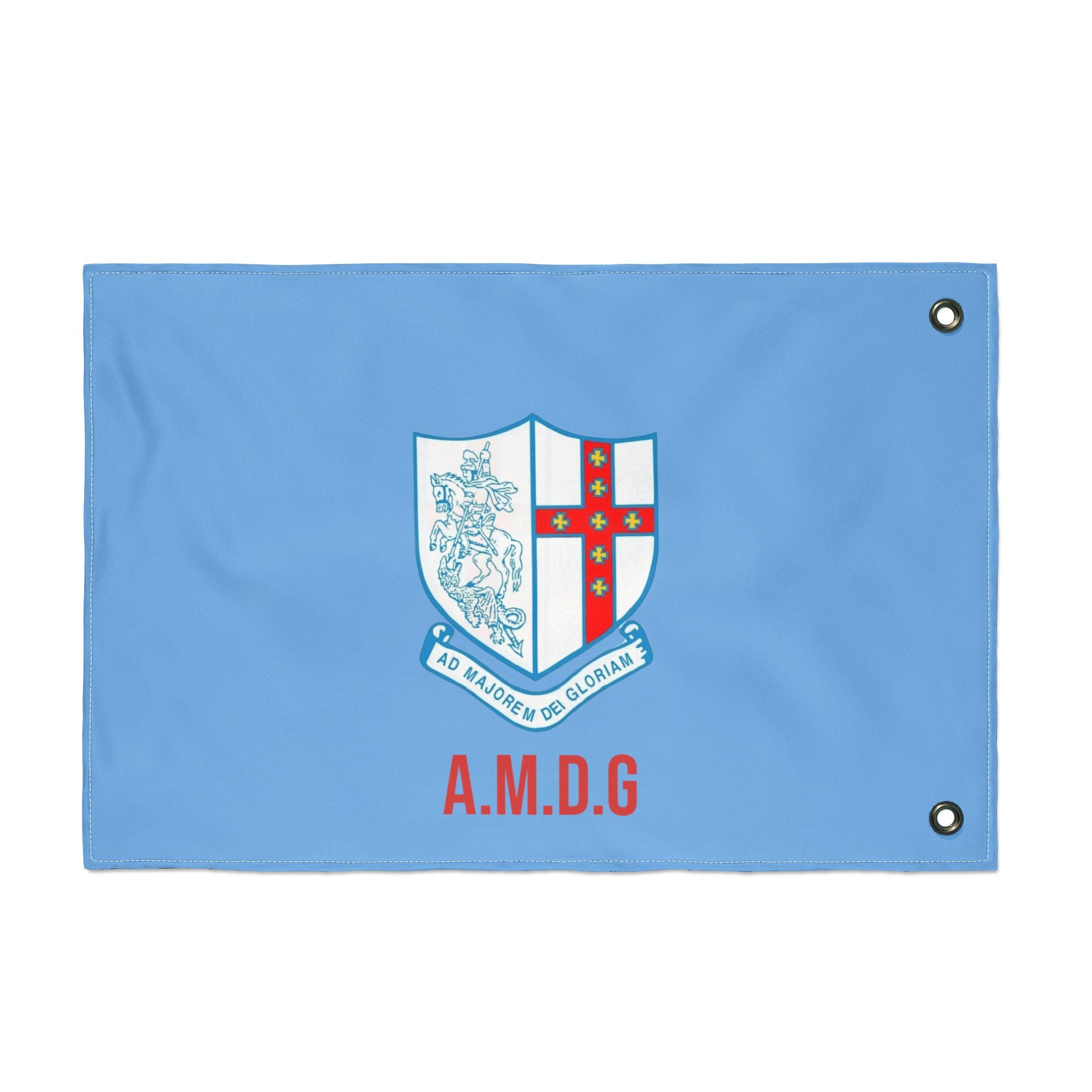 Double-Sided Flag — ST. Georges Crest Flag