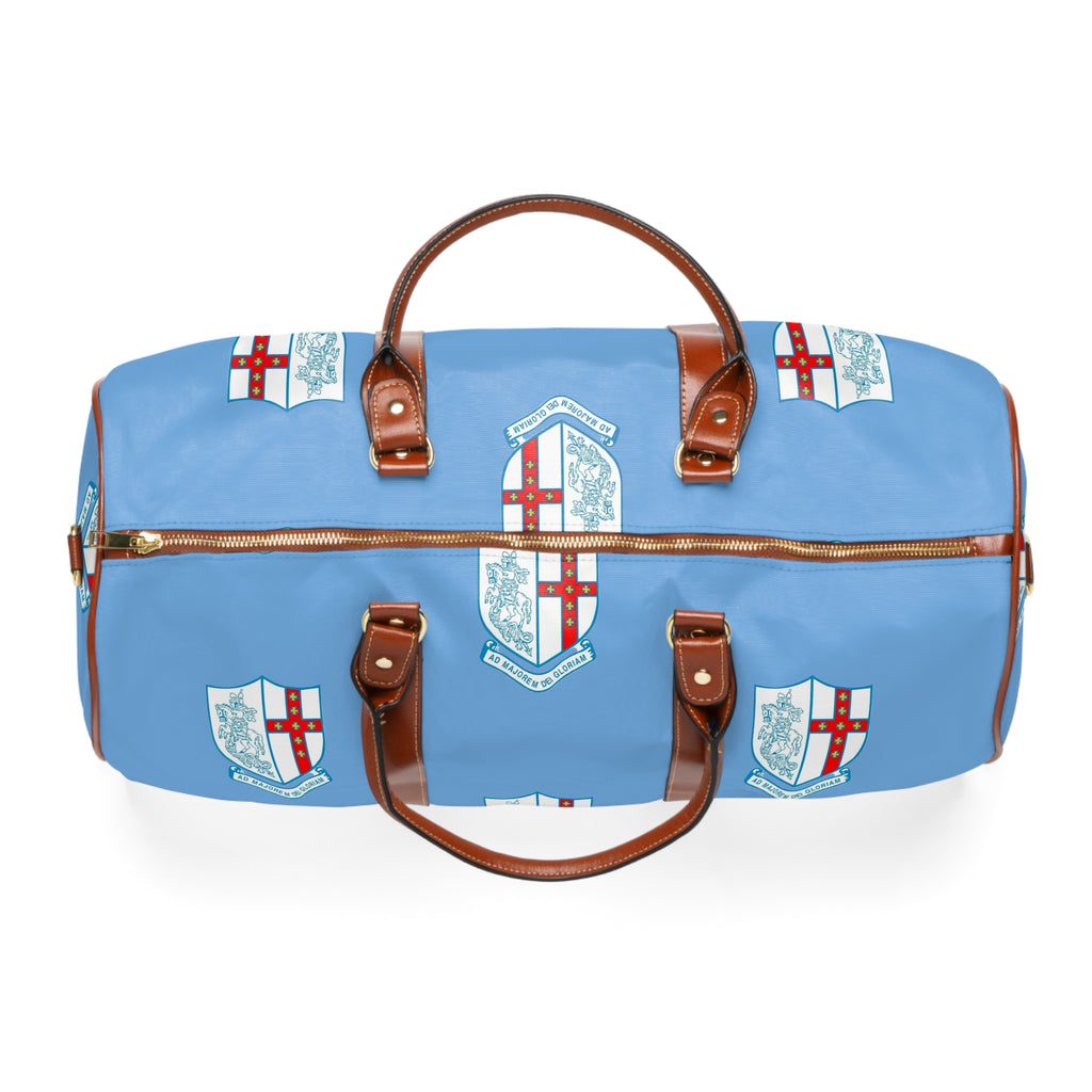 Light Blue Waterproof Travel Bag