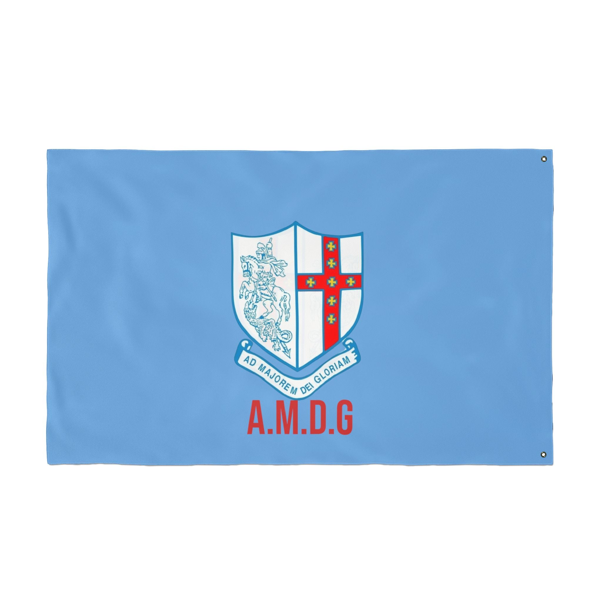 Double-Sided Flag — ST. Georges Crest Flag