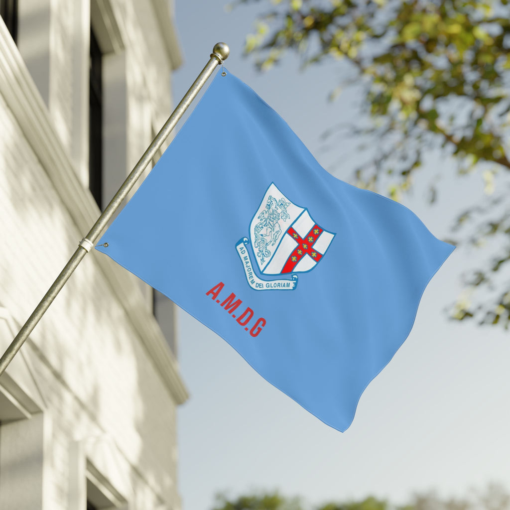 Double-Sided Flag — ST. Georges Crest Flag