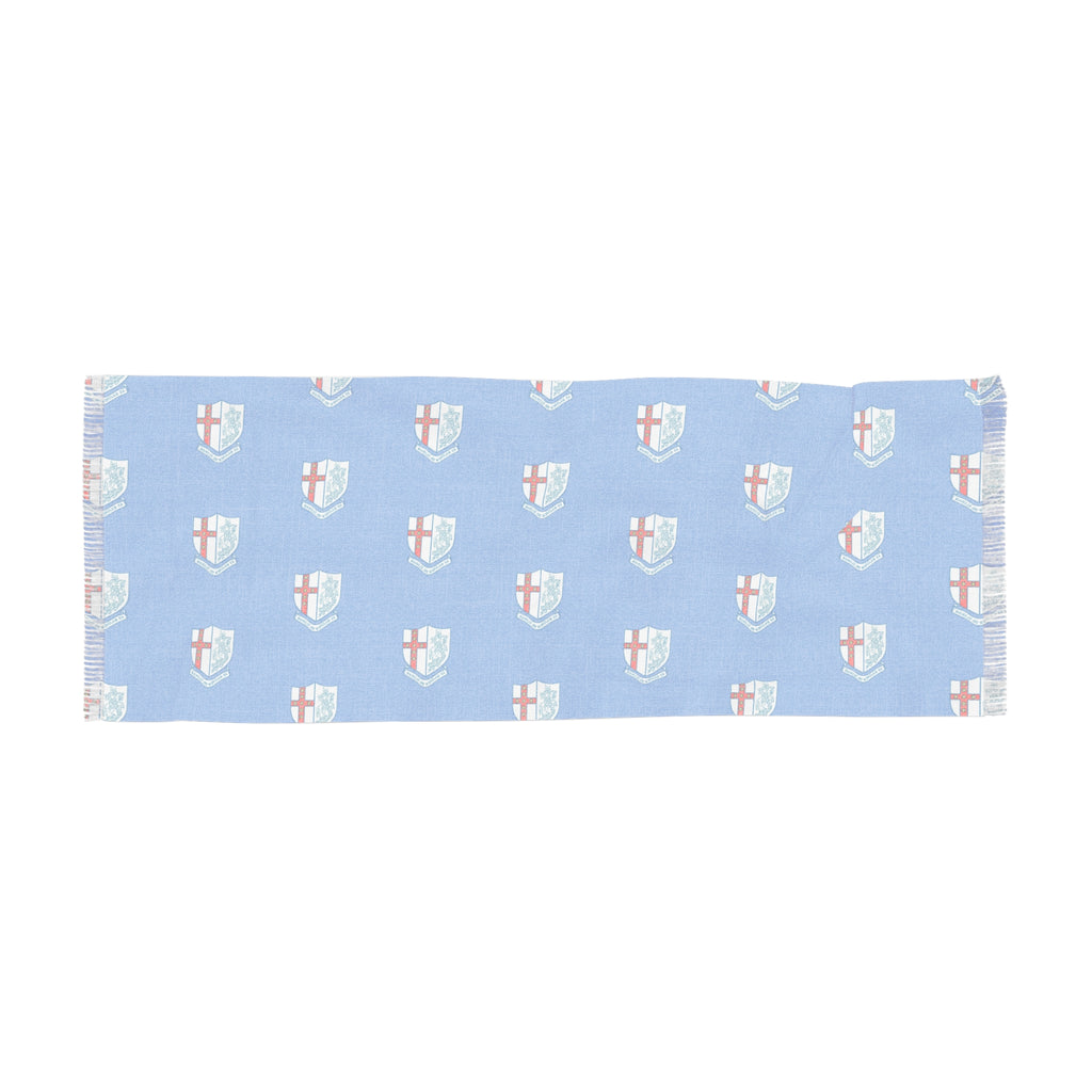 The St. Georges Scarf – Lightweight England Cross Pattern Fashion Scarf