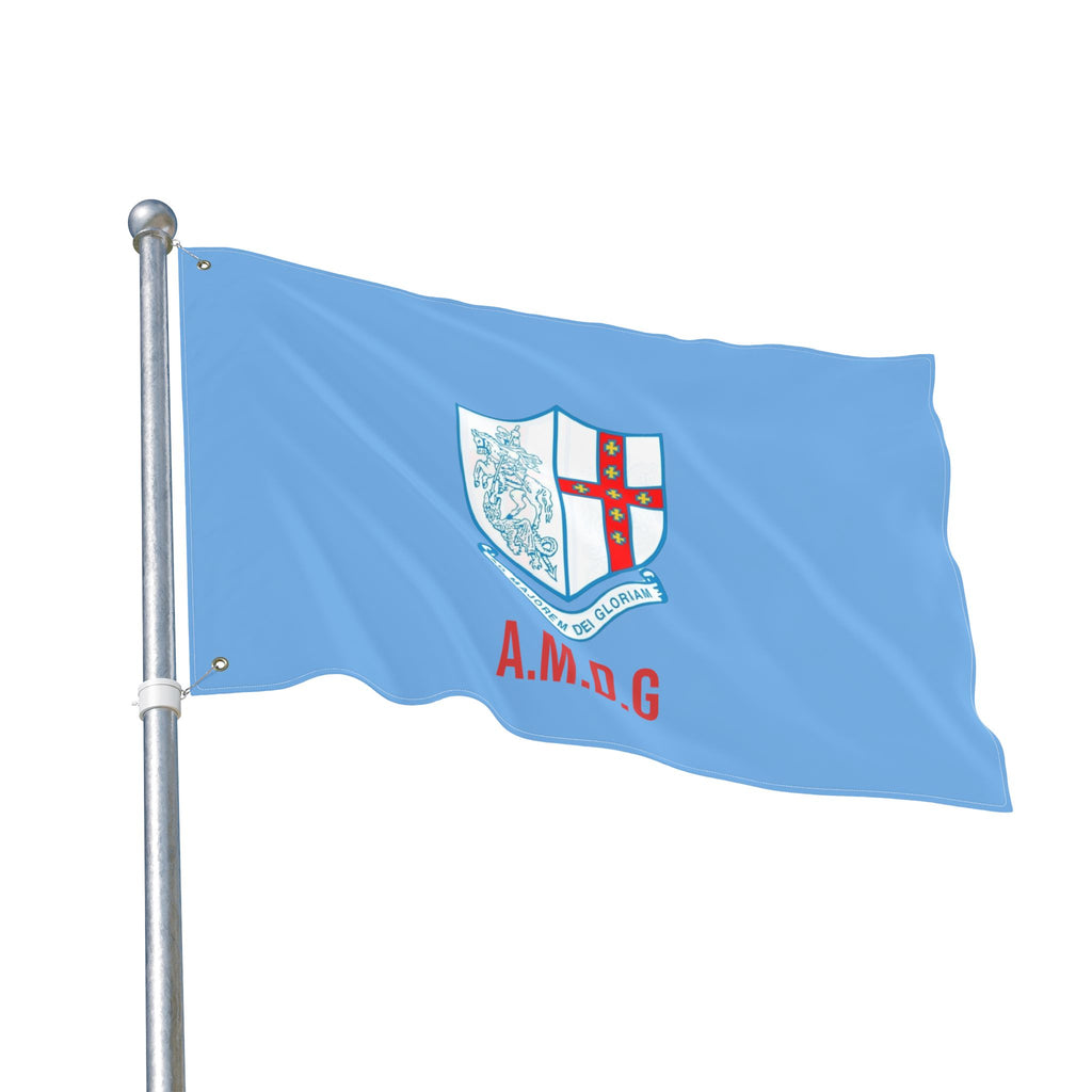 Double-Sided Flag — ST. Georges Crest Flag