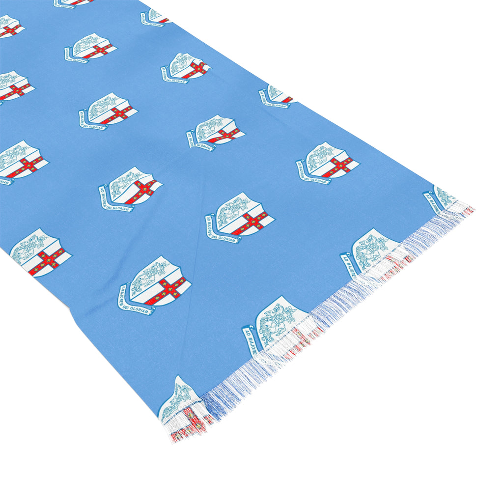 The St. Georges Scarf – Lightweight England Cross Pattern Fashion Scarf