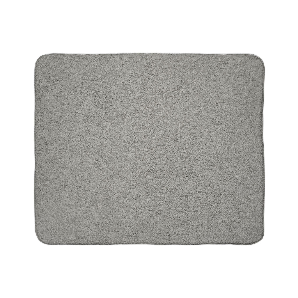 STGC England Crest Fleece Sherpa Blanket — Soft Sky Blue Throw for Fans & Home Comfort