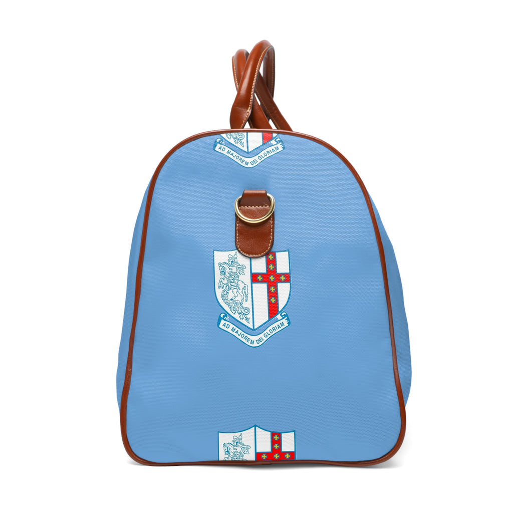 Light Blue Waterproof Travel Bag