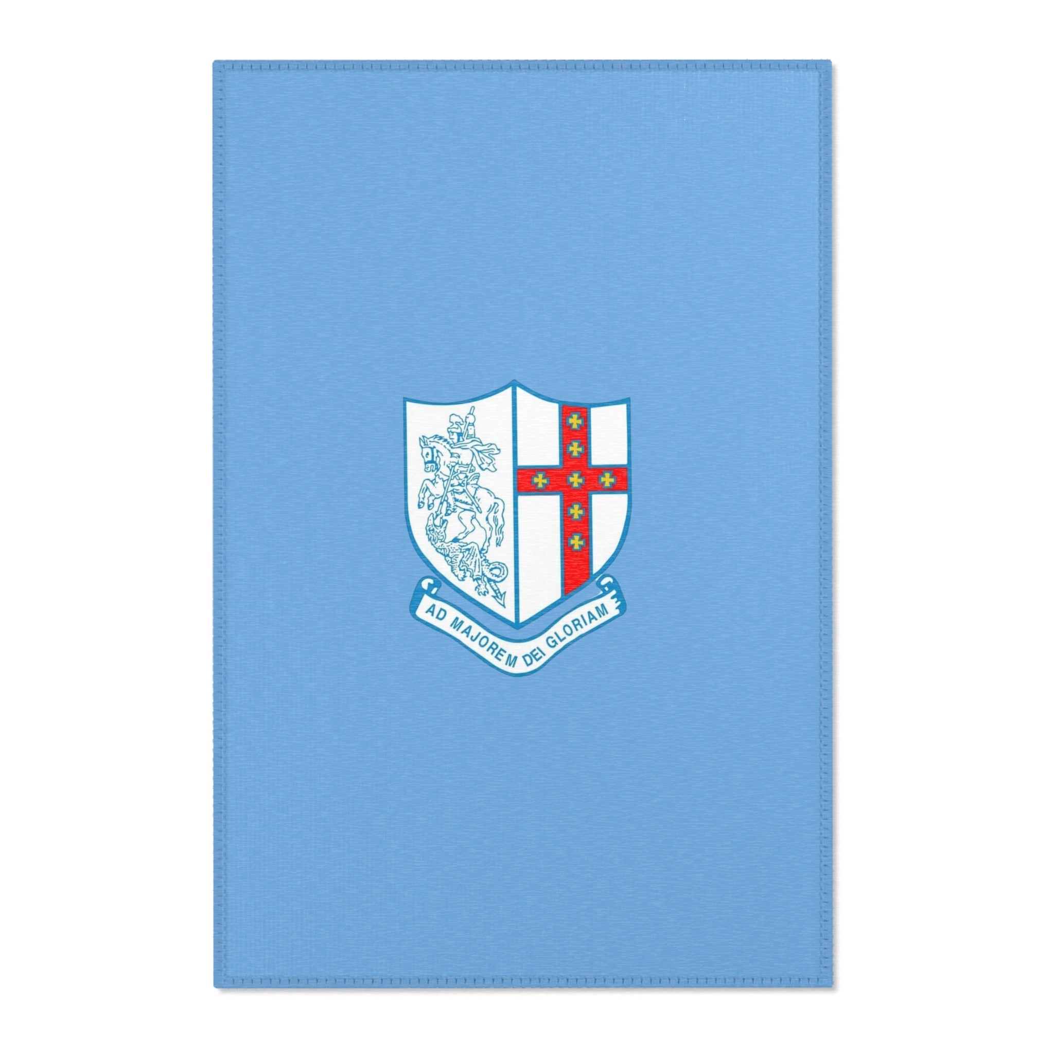 STGC Area Rug — Crest Design (School/Heritage Decor)